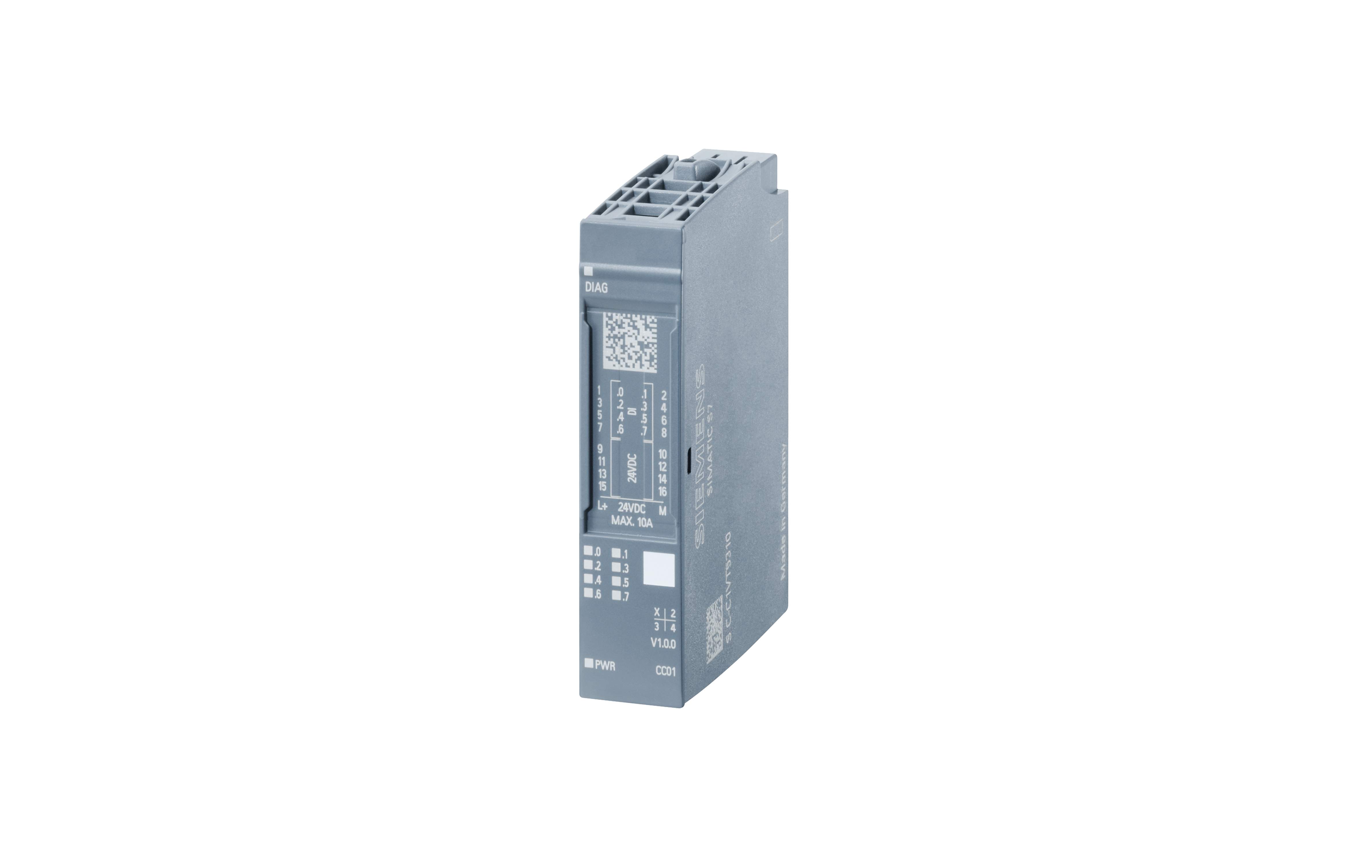 ماژول ورودی دیجیتال زیمنس SIMATIC ET 200SP DI 16x 24V DC ST با کد فنی 6ES7131-6BH01-2BA0